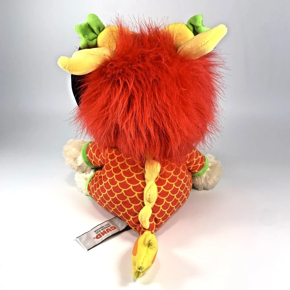 GUND Boo Worlds Cutest Dog Lunar New Year Dragon Pomeranian Stuffed Plush 9
